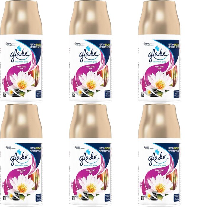 Glade Automatic Relaxing Zen Room Fragrance Refill Spray 269ml can

