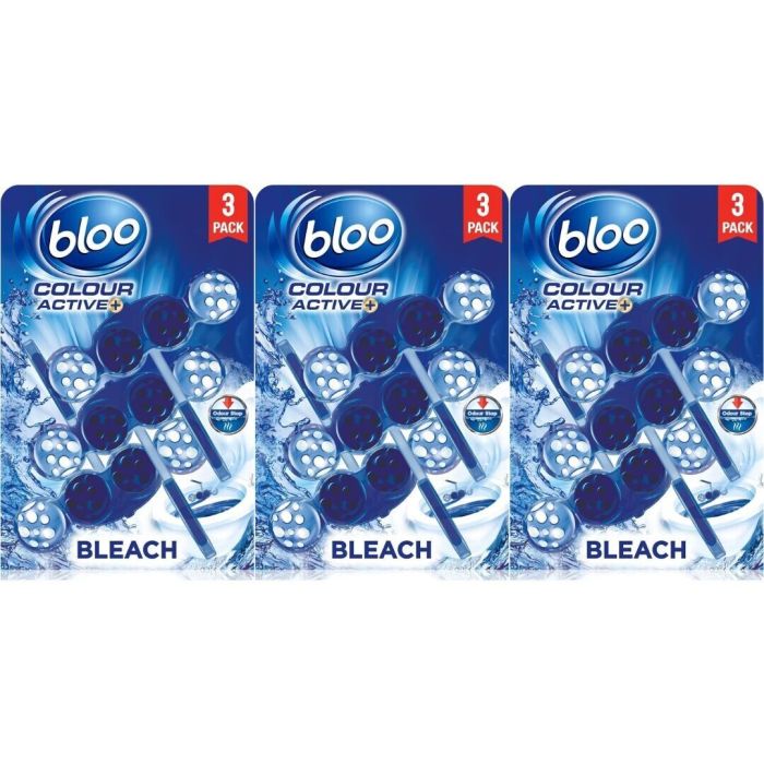 Bloo Colour Active Rim Block 150g - Pack of 3