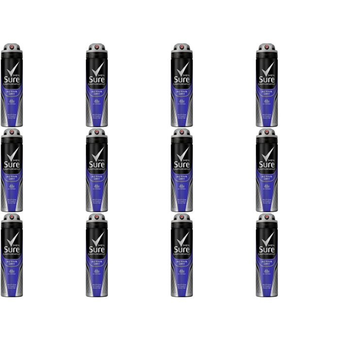 Sure Active Dry Deodorant 150ml - Pack of 12