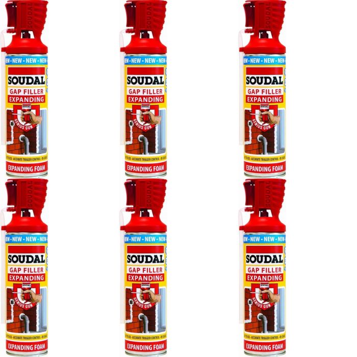 Soudal Genius Gun Gap Filler Expanding Foam 500ml