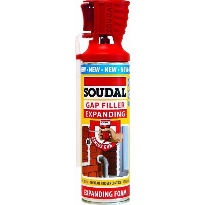 Soudal Genius Gun Gap Filler Expanding Foam 500ml