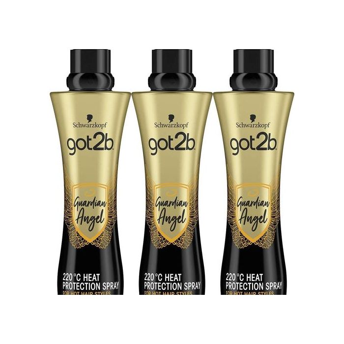 Schwarzkopf got2b Guardian Angel Heat Protection Spray 200ml - Pack of 3