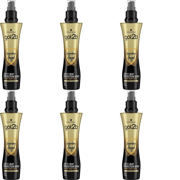 Schwarzkopf got2b Guardian Angel Heat Protection Spray 200ml - Pack of 6