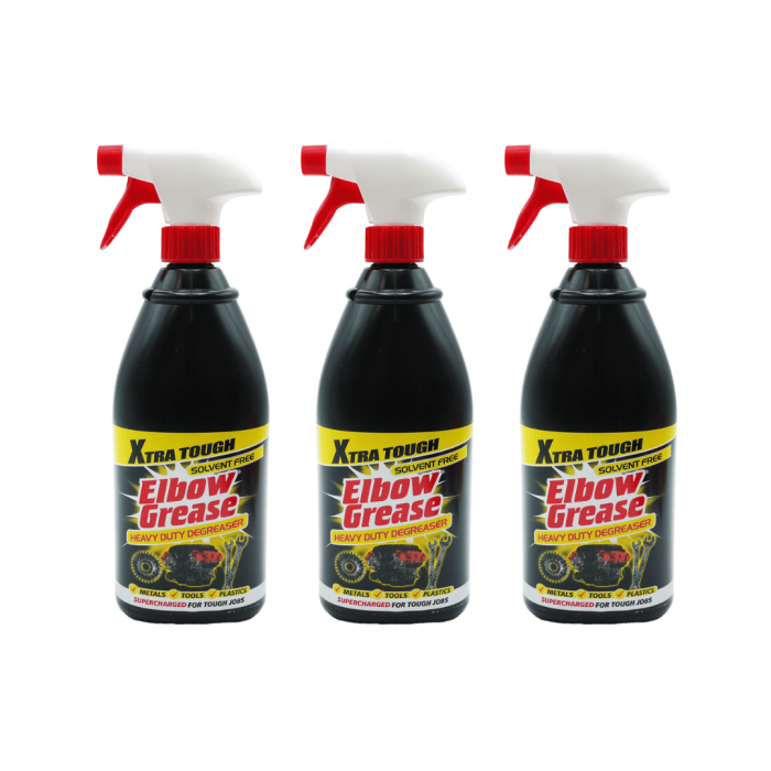 Elbow Grease Heavy Duty Degreasers Xtra Tough 1L - Pack of 3
