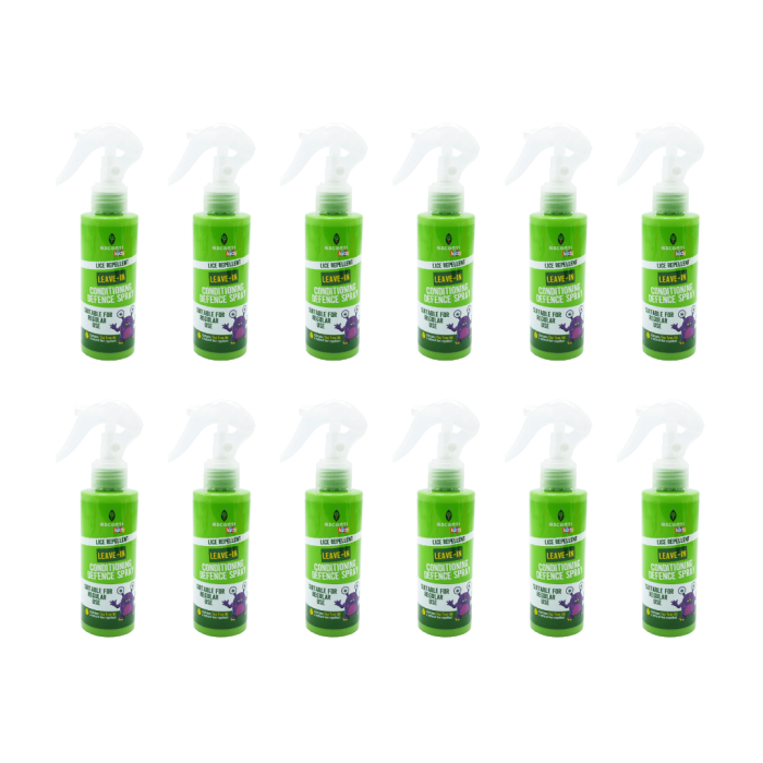 Escenti Kids Leave In Conditioning Defence Spray - Pack of 12
