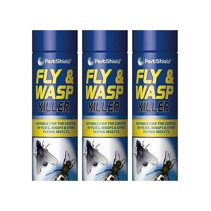 Pestshield Fly & Wasp Kill 300ml - Pack of 3
