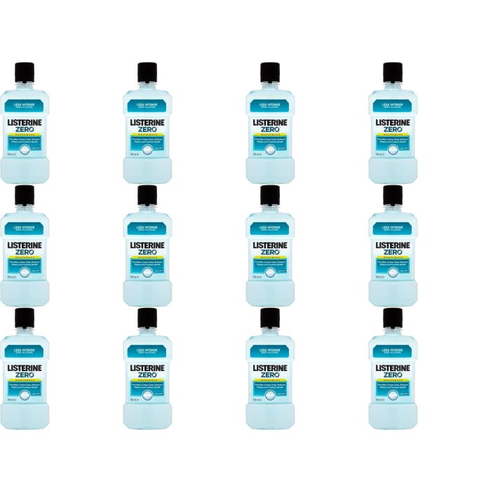 Listerine Zero Mild Mint 500ml - Pack of 12