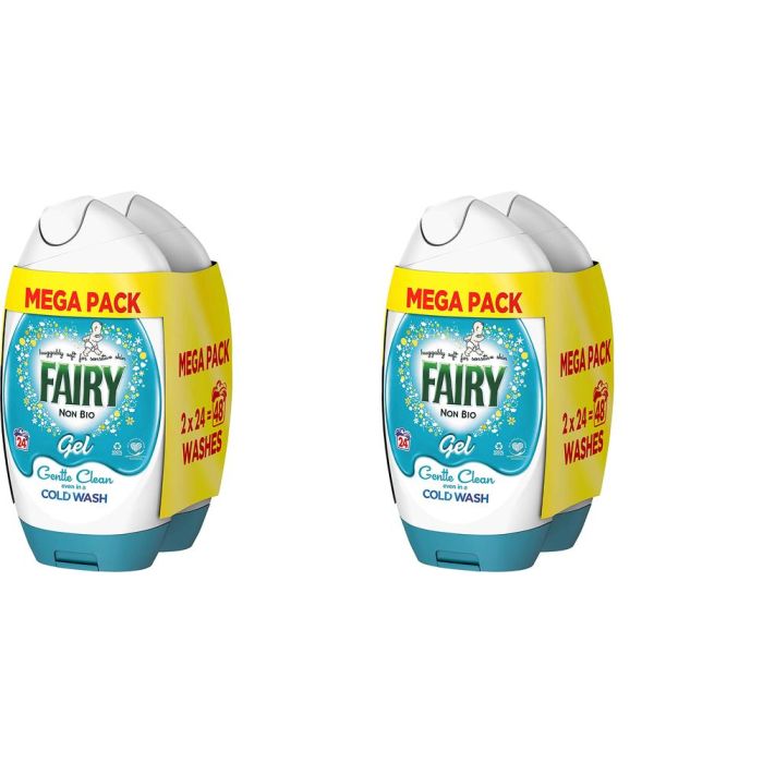 Fairy Non Bio Washing Liquid Laundry Detergent Gel Sensitive Skin Formula 1.18 Litre