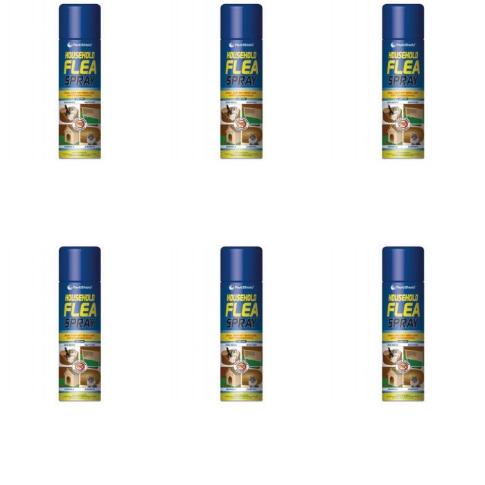 Pestshield Household Flea Spray 200ml spray bottle for home flea treatment
