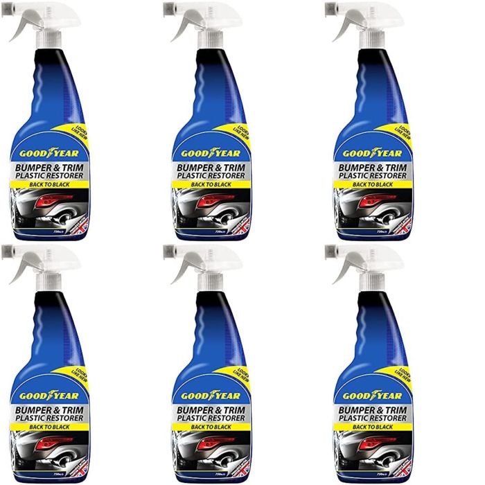 Goodyear Bumper & Trim Plastic Restorer 750ml - Pack of 6