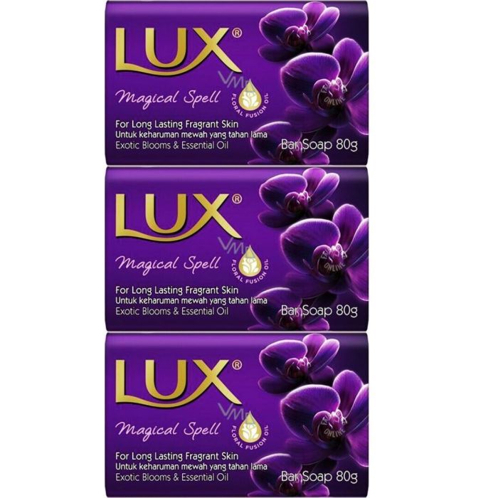 Lux Bar Soap Magical Spell 80g - Pack of 3