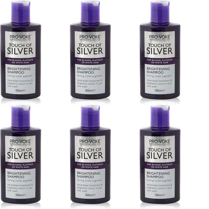 Touch Of Silver Brightening Shampoo 150ml - Pack of 6