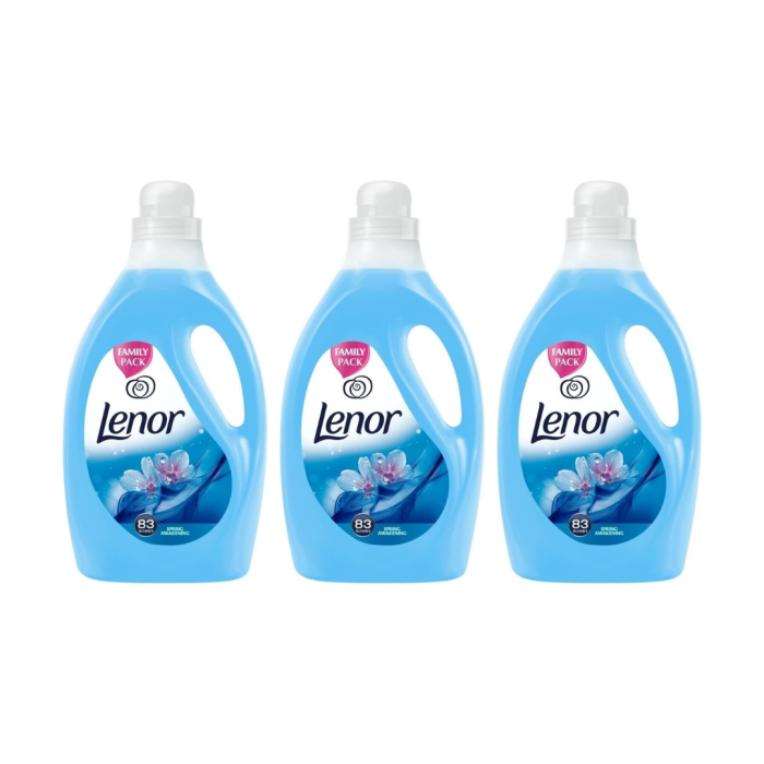 Lenor Fabric Conditioner Spring Awakening  2.9 Litre 83 Washes - Pack of 3