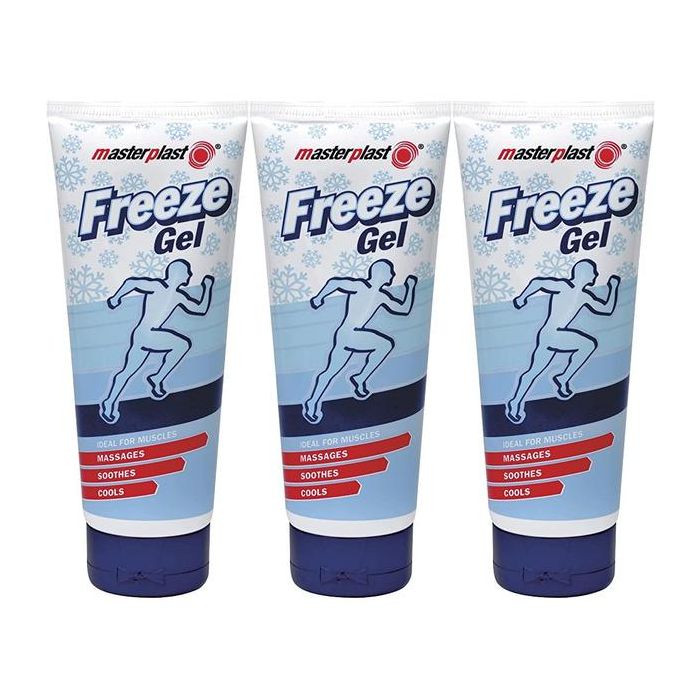 Masterplast Freeze Gel Muscle Relief & Comfort 170ml - Pack of 3