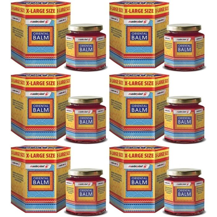 MasterPlast Oriental Balm x Large Size 36gm - Pack of 6