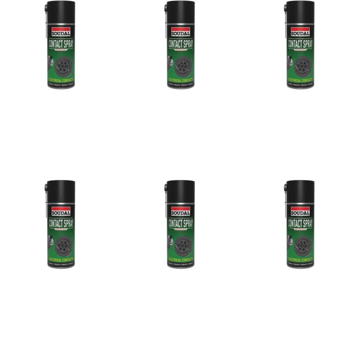 Soudal Contact Spray 400ml - Pack of 6