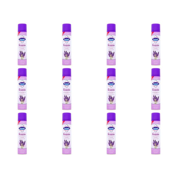 Neutradol Smart Foam Carpet Deodorant Lavender 300ml - Pack of 12