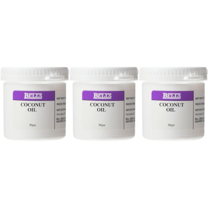 Bell's Nourishing & Strengthening Coconut Oil for Hair 90g - Pack of 3