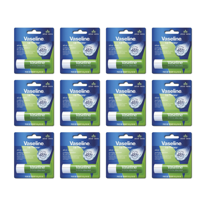 Vaseline Lip Therapy Aloe Vera Lip Balm 4.8g
