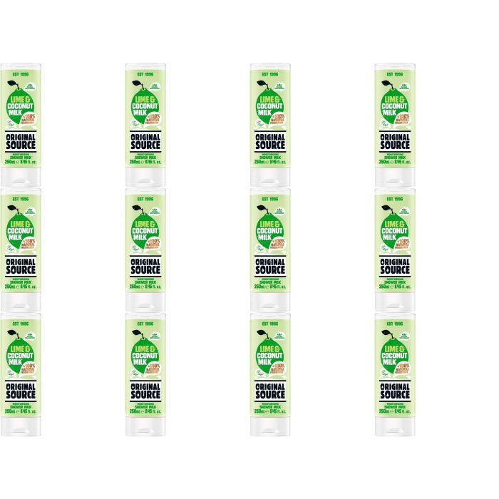 Original Source Lime and Coconut Shower Gel 250ml - Pack of 12