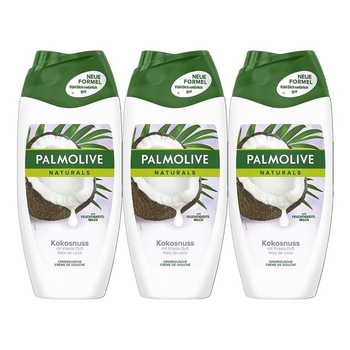 Palmolive Naturals Coconut And Milk Shower Gel 250ml - Pack of 3