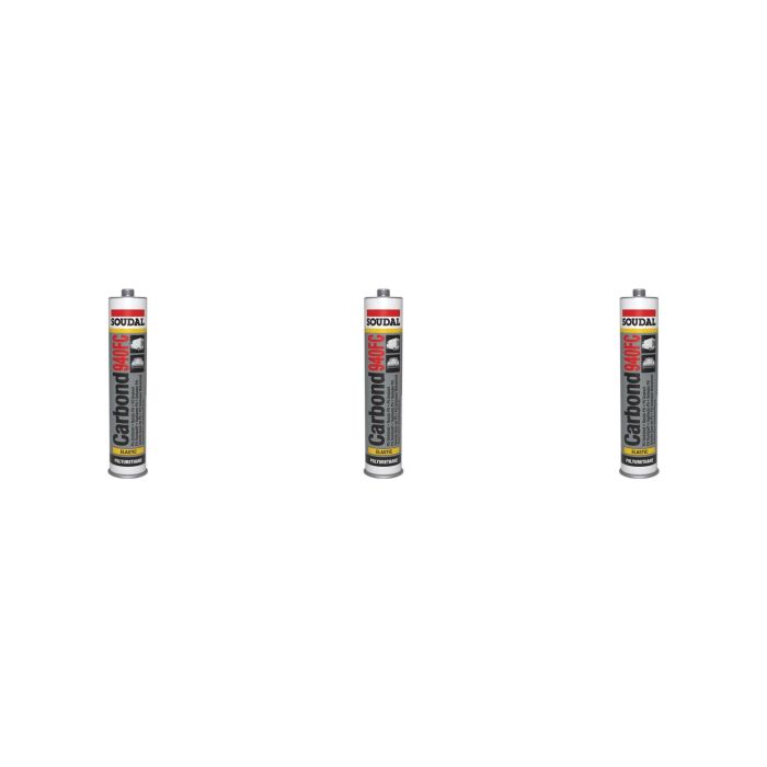 Soudal SDCB940GR 940FC Carbond Grey 310ml - Pack of 3