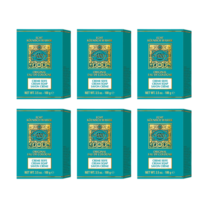 4711 Original Cream Soap 100g - Pack of 6