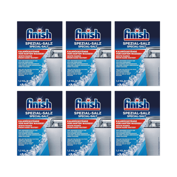 Finish Special Salt 1.2 kg - Pack of 6