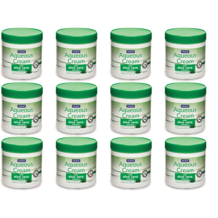 Nuage Aqueous Cream With Aloe Vera Extracts 350ml - Pack of 12