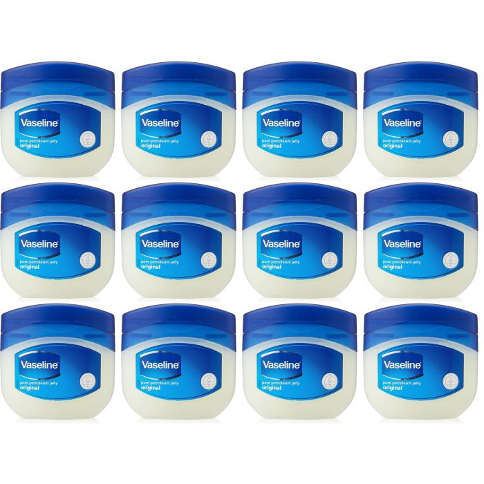 Vaseline Original Pure Petroleum Jelly 50ml - Pack of 12