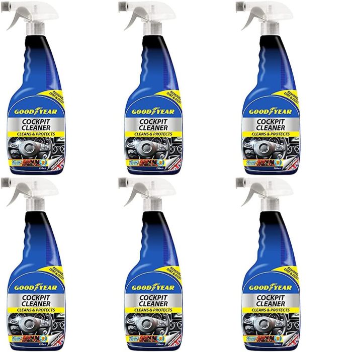 Goodyear Cockpit Cleaner Cherry 750ml - Pack of 6