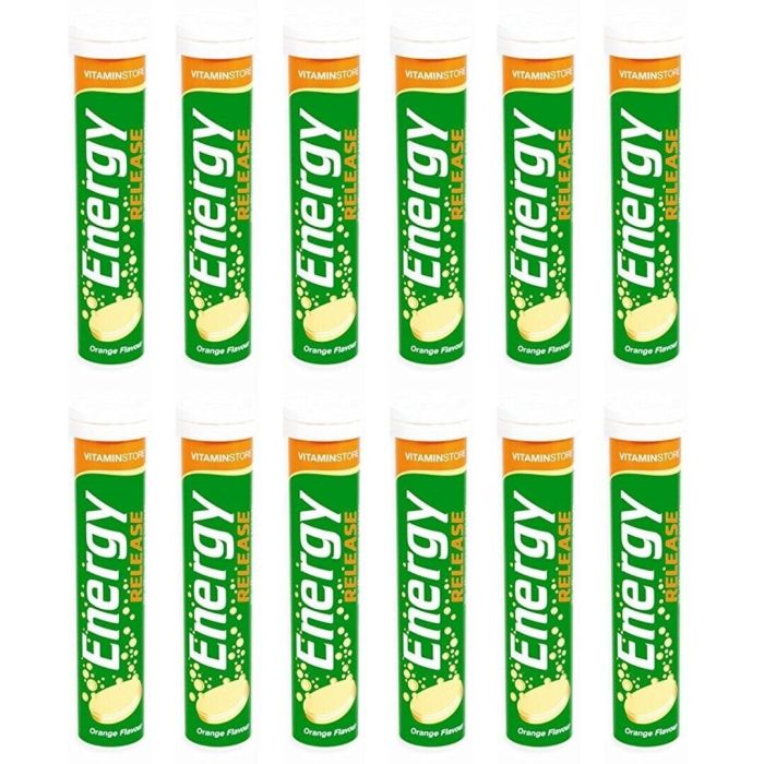 Stalwart Energy Release Tablets Orange Flavor 20 Tab - Pack of 12