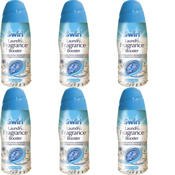 Swirl Laundry Fragrance Booster Fresh Linen 350g - Pack of 6