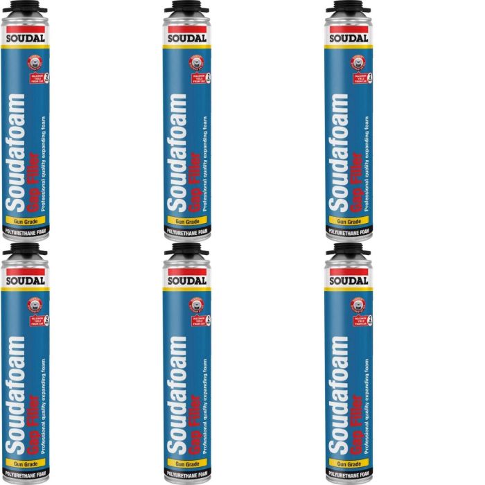 Soudal Soudafoam Gap Filler Gun Grade 750ml