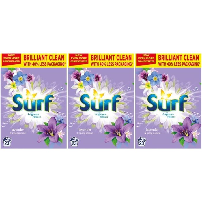Surf Washing Powder Lavender & Spring Jasmin 1150gm - Pack of 3