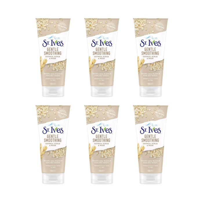 St. Ives Scrub Oatmeal Facial Mask 150ml - Pack of 6