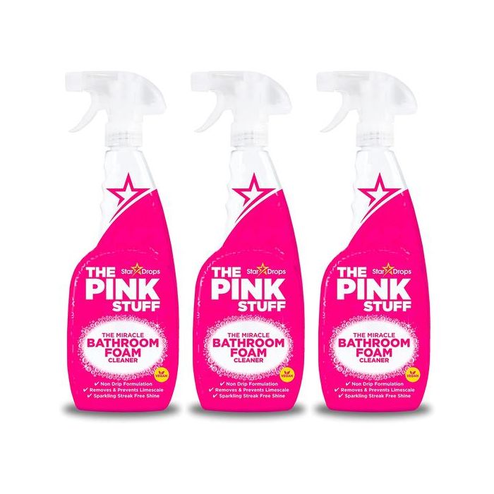 Stardrops The Pink Stuff Miracle Bathroom Foam Cleaner 750 Ml