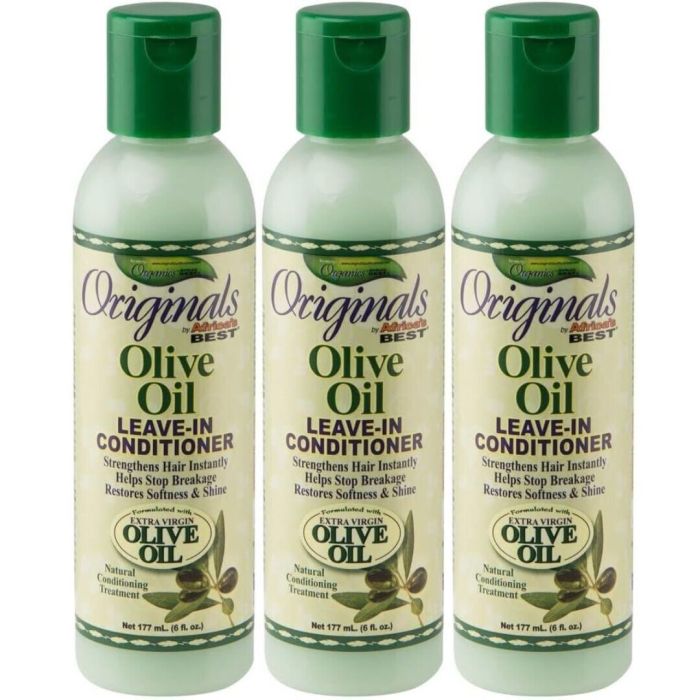 Originals by Africa's Best Leave-In Conditioner with Olive Oil 177ml - Pack of 3