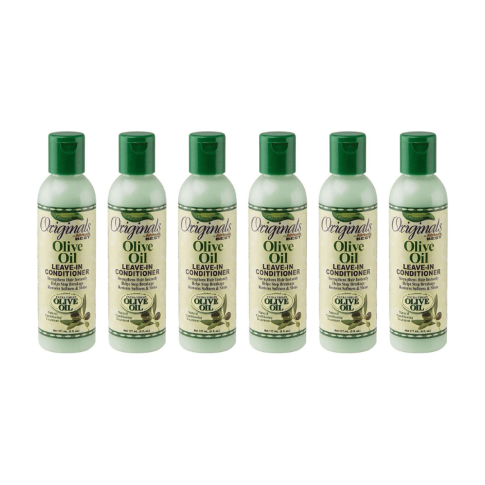 Originals by Africa's Best Leave-In Conditioner with Olive Oil 177ml - Pack of 6
