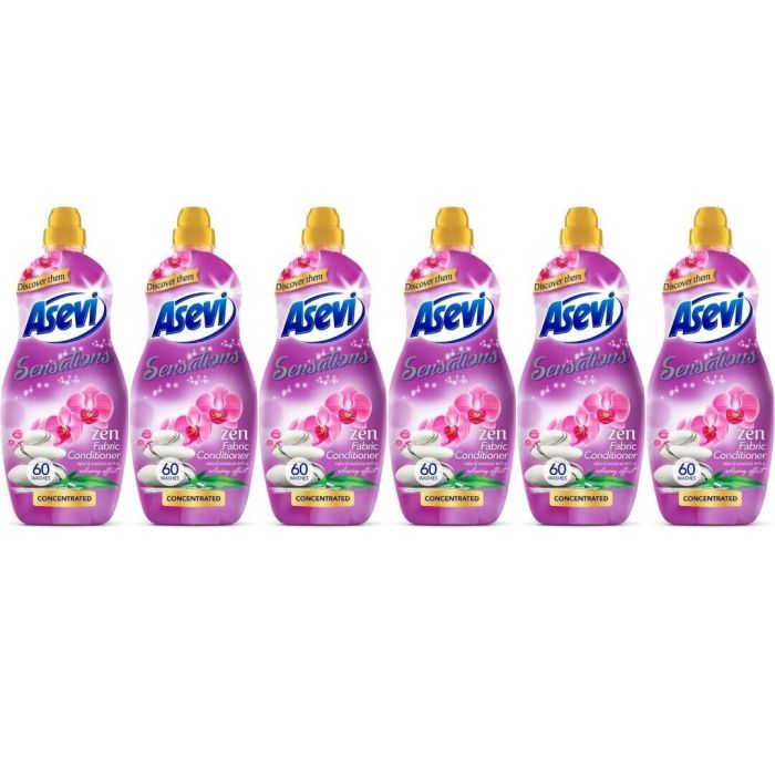 Asevi Sensations Zen Fabric Conditioner Liquid 60 Washes 1320ml