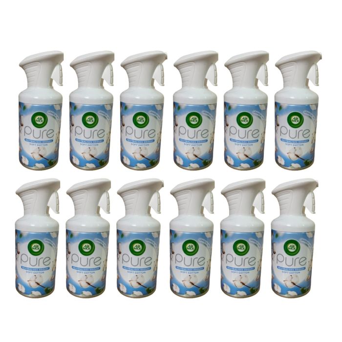 Airwick Pure Soft Cotton Air Freshener Spray 250ml can