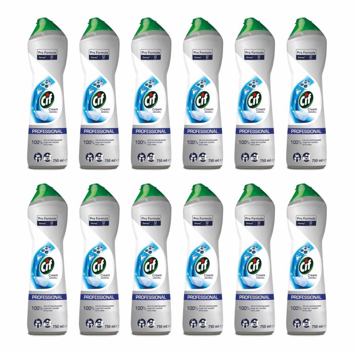 Cif Cream Original Professional 100% Natural Cleaner 750ml