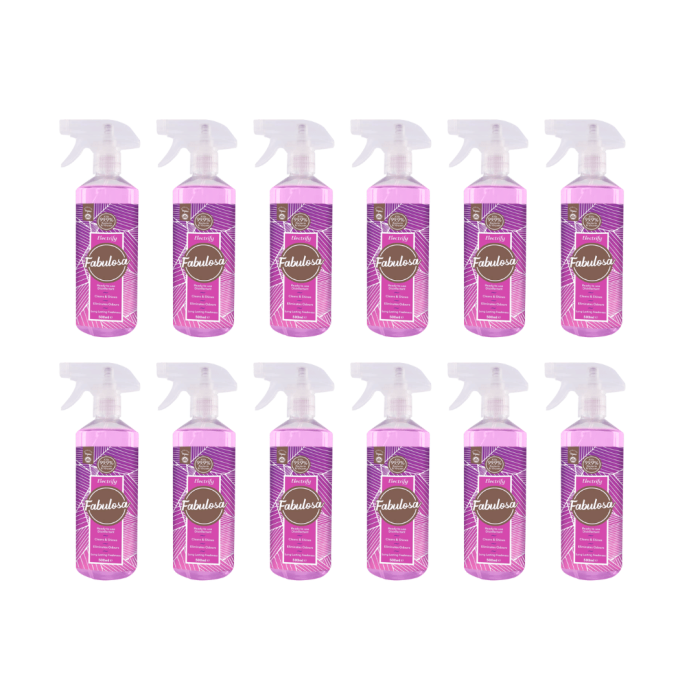 Fabulosa Electrify Antibacterial Disinfectant Spray 500ml - Pack of 12