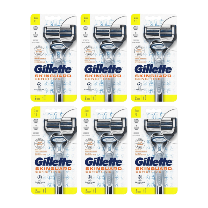 Gillette SkinGuard Sensitive Razor - Pack of 6