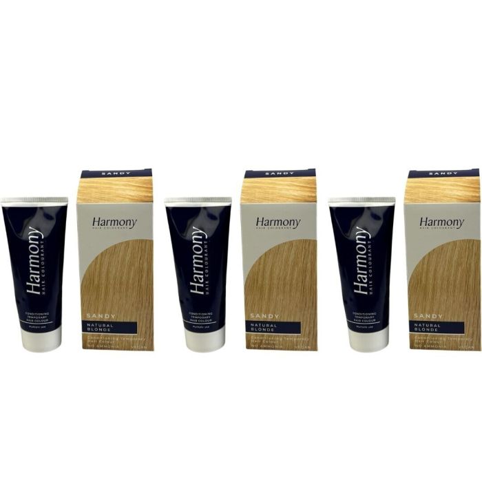 Harmony Sandy Conditioning Temporary Hair Colour 100ml - Pack of 3