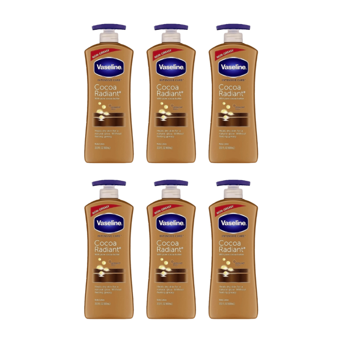 Vaseline Intensive Care Cocoa Radiant Body Lotion 600ml bottle
