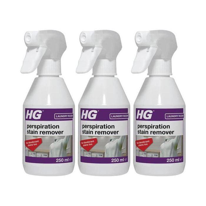 HG Perspiration Stain Remover  Spray 250ml - Pack of 3
