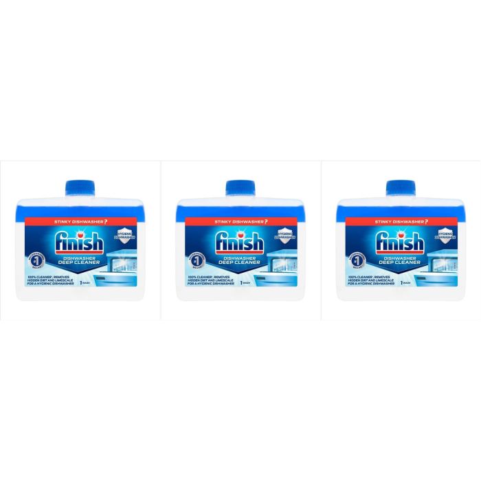 Finish Dishwasher Cleaner 250ml - Pack of 3