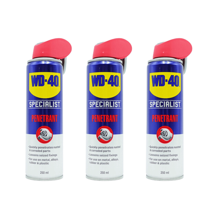 Wd40 Fast Specialist Penetrant 250ml - Pack of 3
