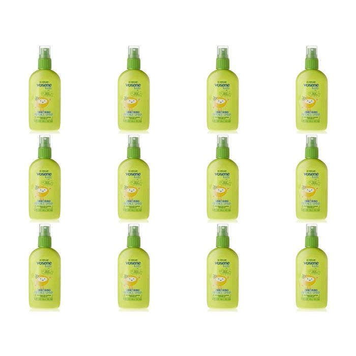 Vosene Kids Advanced Defence Spray Head Lice Repellent 150ml - Pack of 12